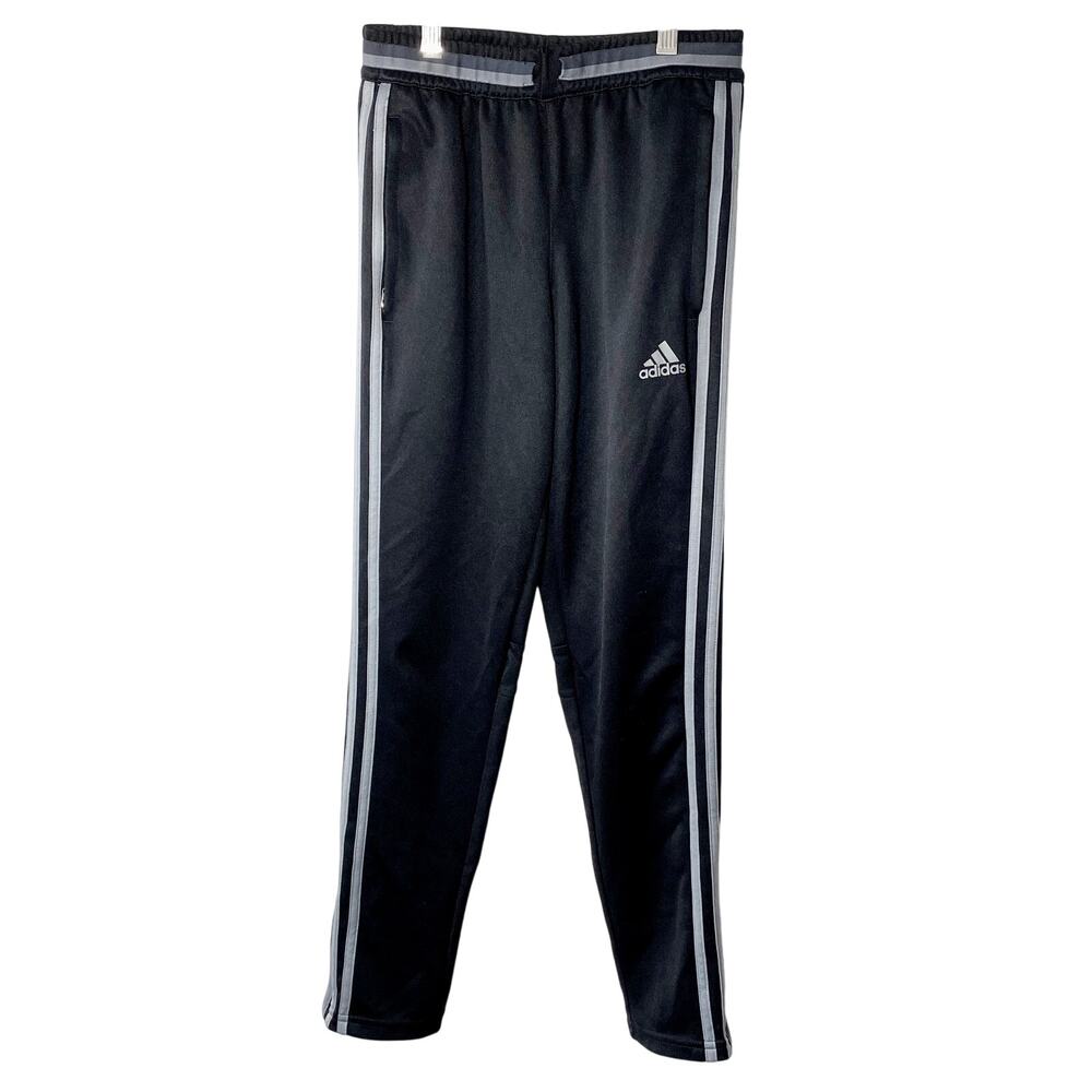 Adidas Sweatpants Black and gray pants Size M (youth)
